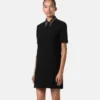 Mini-robe trapèze en crêpe de laine cloutée Mini-robe trapèze en crêpe de laine cloutée