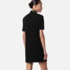 Mini-robe trapèze en crêpe de laine cloutée Mini-robe trapèze en crêpe de laine cloutée