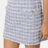 Mini-robe trapèze en tweed Mini-robe trapèze en tweed