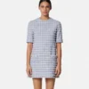 Mini-robe trapèze en tweed Mini-robe trapèze en tweed