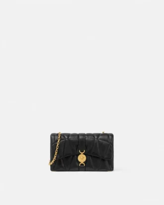 Mini sac à bandoulière Kleio en cuir nappa matelassé