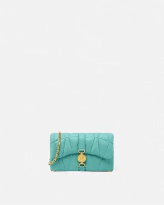 Mini sac à bandoulière Kleio en cuir nappa matelassé