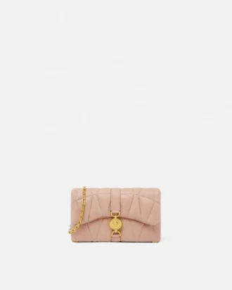 Mini sac à bandoulière Kleio en cuir nappa matelassé