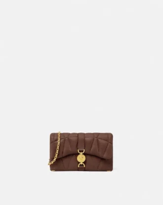 Mini sac à bandoulière Kleio en cuir nappa matelassé