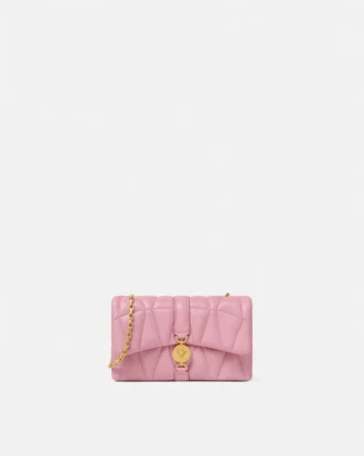 Mini sac à bandoulière Kleio en cuir nappa matelassé