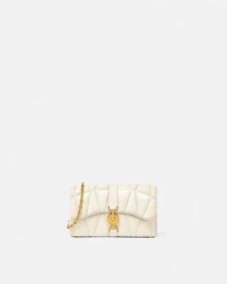 Mini sac à bandoulière Kleio en cuir nappa matelassé