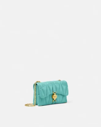 Mini sac à bandoulière Kleio en cuir nappa matelassé
