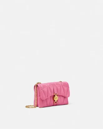 Mini sac à bandoulière Kleio en cuir nappa matelassé