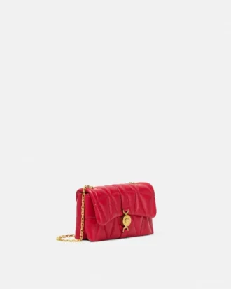 Mini sac à bandoulière Kleio en cuir nappa matelassé