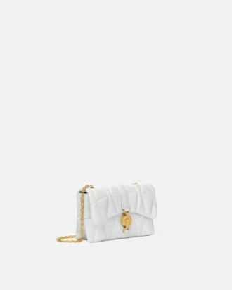Mini sac à bandoulière Kleio en cuir nappa matelassé