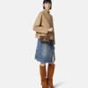 Mini sac à bandoulière Kleio en cuir nappa matelassé Mini sac à bandoulière Kleio en cuir nappa matelassé