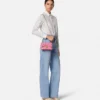 Mini sac à bandoulière Kleio en cuir nappa matelassé Mini sac à bandoulière Kleio en cuir nappa matelassé