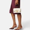 Mini sac à bandoulière Kleio en cuir nappa matelassé Mini sac à bandoulière Kleio en cuir nappa matelassé