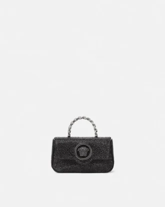 Mini sac en satin orné La Medusa