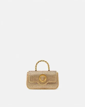 Mini sac en satin orné La Medusa