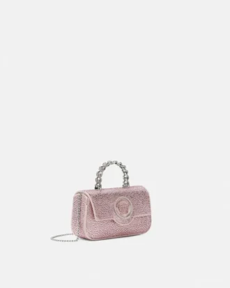 Mini sac en satin orné La Medusa