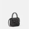 Mini sac en satin orné La Medusa Mini sac en satin orné La Medusa