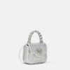 Mini sac en satin orné La Medusa Mini sac en satin orné La Medusa