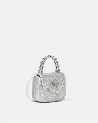 Mini sac en satin orné La Medusa