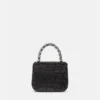Mini sac en satin orné La Medusa Mini sac en satin orné La Medusa