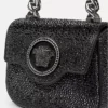 Mini sac en satin orné La Medusa Mini sac en satin orné La Medusa