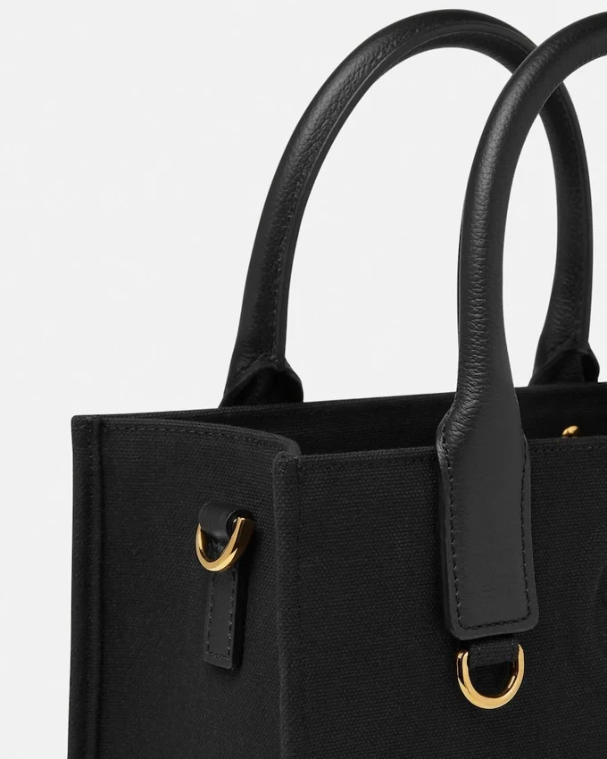 Mini sac fourre-tout en toile La Medusa Mini sac fourre-tout en toile La Medusa