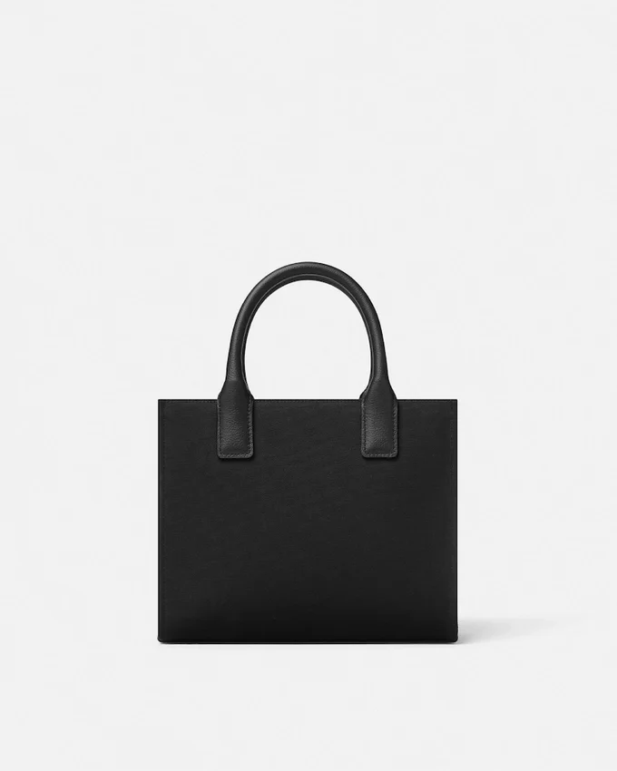 Mini sac fourre-tout en toile La Medusa Mini sac fourre-tout en toile La Medusa