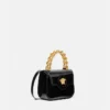 Mini sac La Medusa en cuir verni