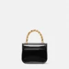 Mini sac La Medusa en cuir verni