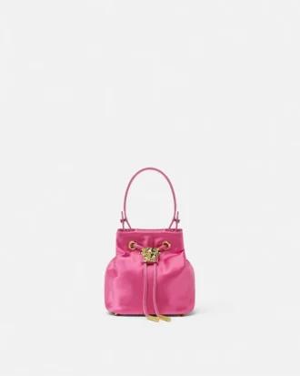 Mini sac seau en satin La Medusa