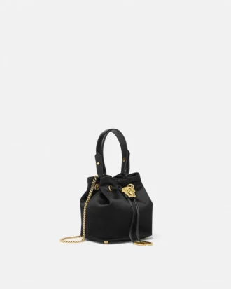 Mini sac seau en satin La Medusa