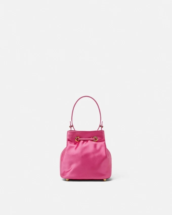 Mini sac seau en satin La Medusa Mini sac seau en satin La Medusa