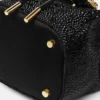Mini sac seau en satin orné de La Medusa Mini sac seau en satin orné de La Medusa