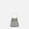 Mini sac seau en satin orné de La Medusa Mini sac seau en satin orné de La Medusa