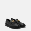 Mocassins en cuir Greca