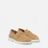 Mocassins Giuliano en daim