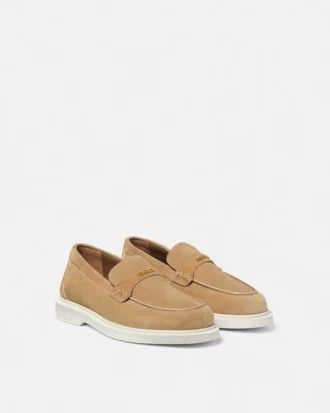 Mocassins Giuliano en daim