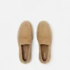 Mocassins Giuliano en daim