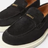 Mocassins Giuliano en daim