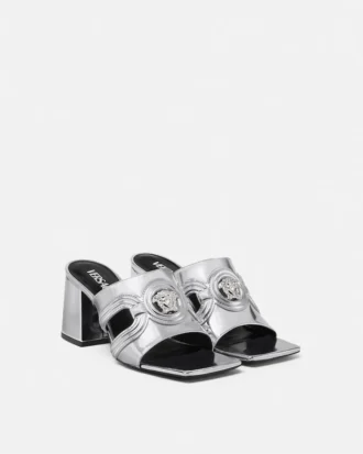 Mules métalliques Medusa 95 70 mm