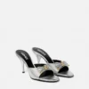 Mules métalliques Opera Bow 85 mm