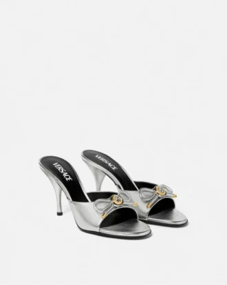 Mules métalliques Opera Bow 85 mm