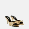 Mules métalliques Opera Bow 85 mm