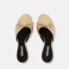 Mules métalliques Opera Bow 85 mm