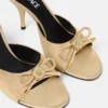 Mules métalliques Opera Bow 85 mm