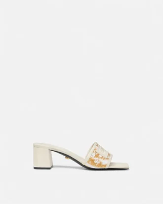 Mules Theia en raphia 55 mm