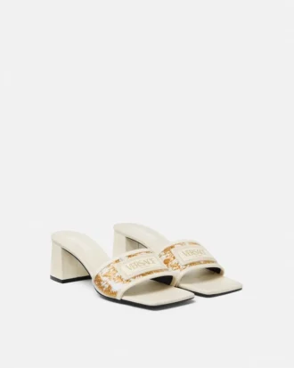 Mules Theia en raphia 55 mm