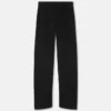 Pantalon baggy taille basse en gabardine