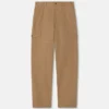 Pantalon cargo en gabardine