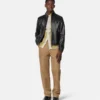Pantalon cargo en gabardine